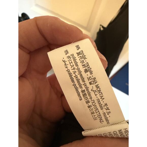 Zara Women's XSmall Black Halter V-Neck Top Open Back Sleeveless Midi Dress - Picture 9 of 9